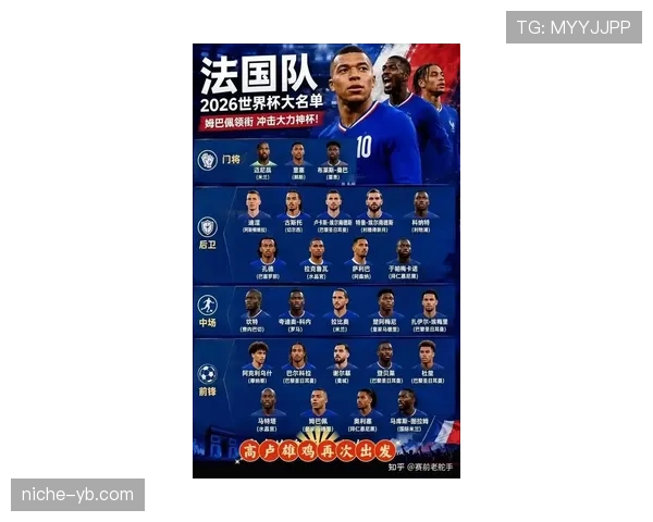 法国队2026世界杯夺冠前景分析：姆巴佩领衔能否再登巅峰